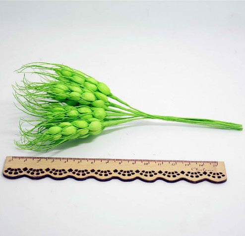 Foam Autumn Wheat Handmade Artificial Flower