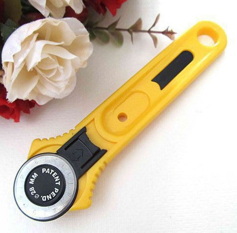 Leather Craft Tools Circular Yellow Rotary Cutter Blade