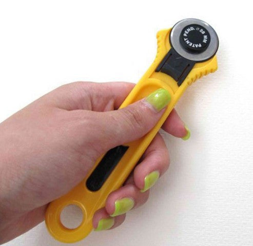 Leather Craft Tools Circular Yellow Rotary Cutter Blade