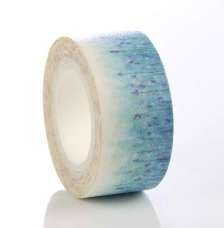 Beautiful Lavender Flower Washi Paper Masking Tape