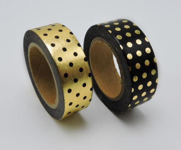 Dots Foil Printing Washi Tape