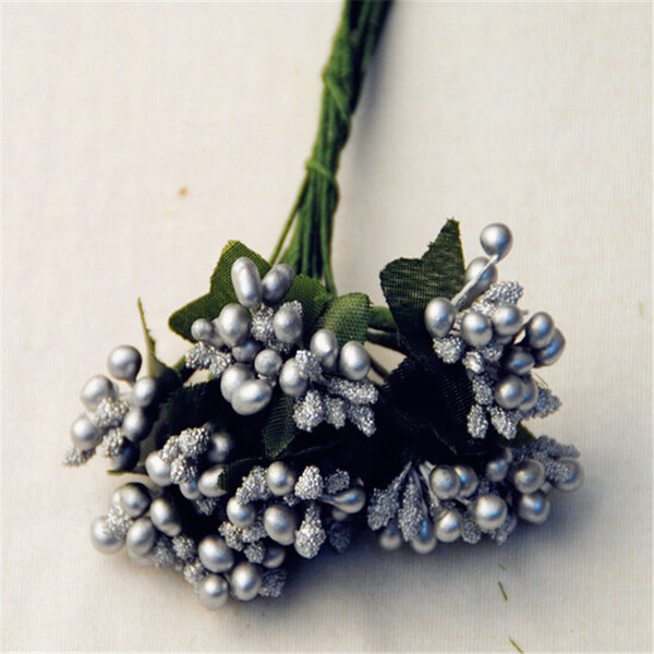 Berry Artificial Stamen Flower