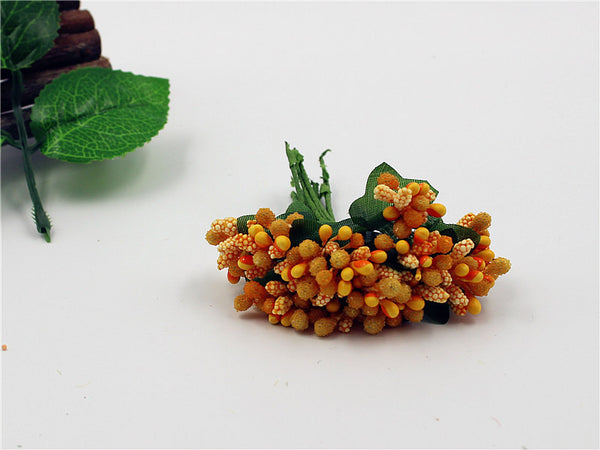 Berry Artificial Stamen Flower