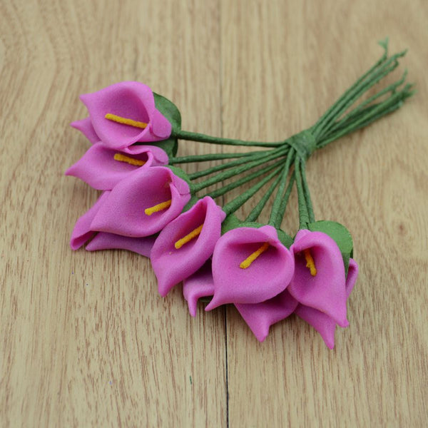 Foam Calla Handmake Artificial Flower Bouquet