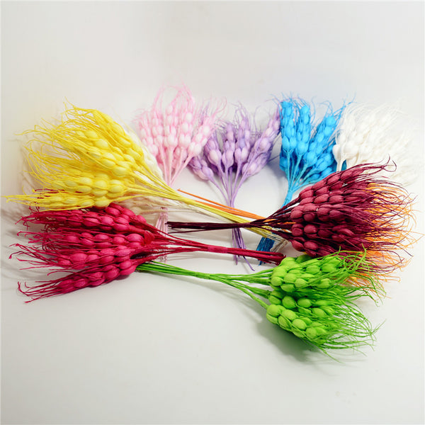 Foam Autumn Wheat Handmade Artificial Flower