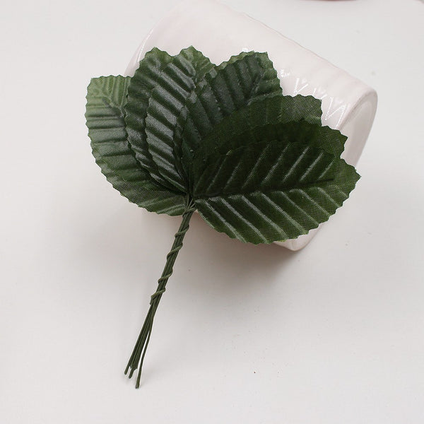 Nylon Silk Leaf Green Leaves Artificial Flower