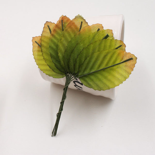 Nylon Silk Leaf Green Leaves Artificial Flower